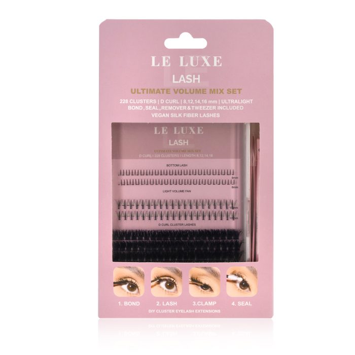 Ultimate Volume Mix Set | DIY Lash Extension Clusters