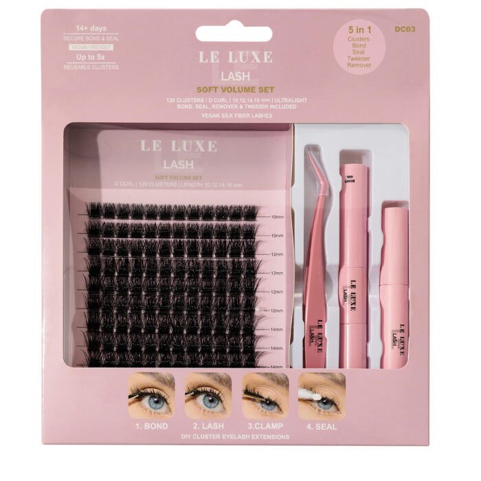 Soft Volume Set | Natural Glam DIY Lash Extension Kit
